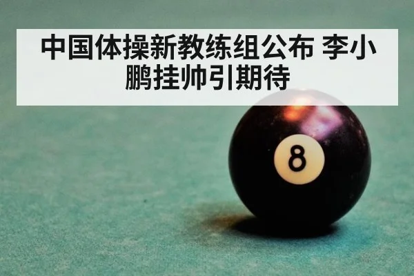 中国体操新教练组公布 李小鹏挂帅引期待